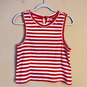 Anthropologie Maeve Striped Tank Top
